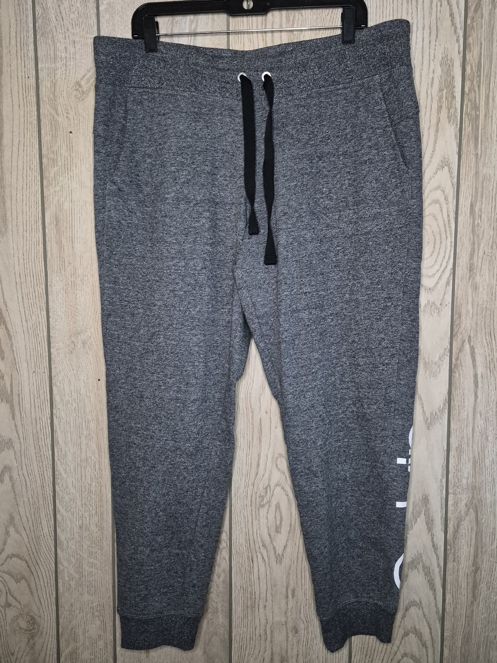 Calvin Klein Heather Gray Logo Joggers